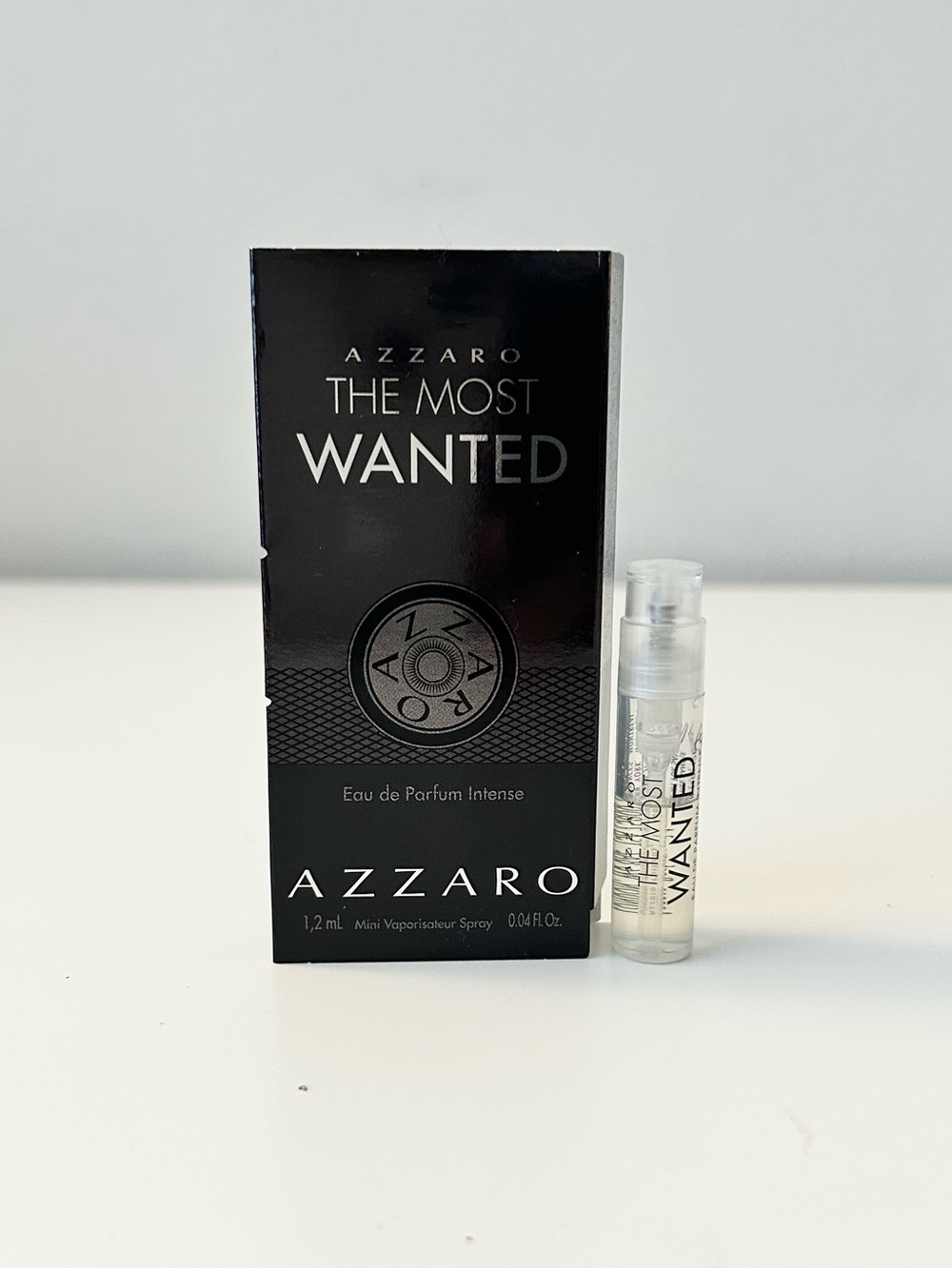 🌸AZZARO The Most Wanted EDP Intense Vial Spray Sample 1.2 mL